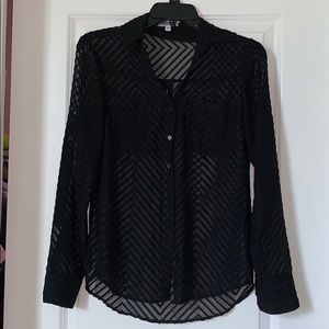 Express sheer blouse